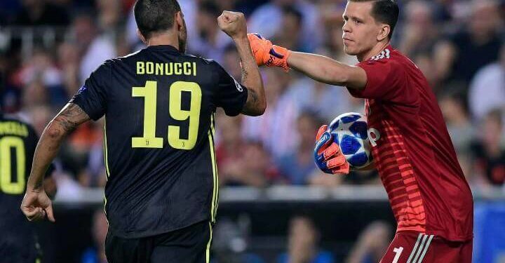 Bonucci Szczesny Juventus