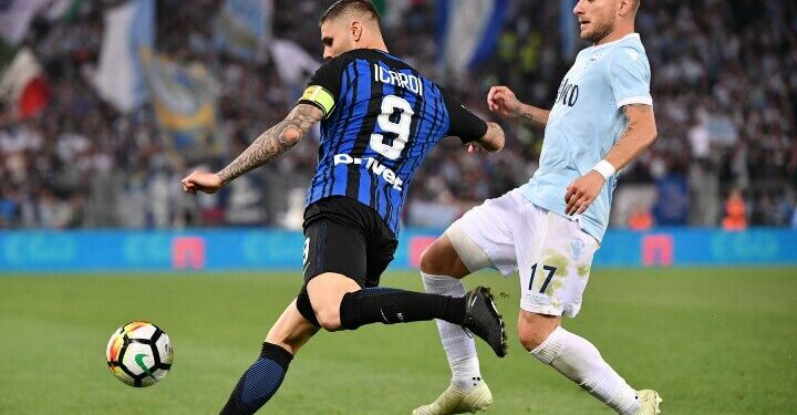 Icardi_Immobile_Inter_Lazio_lapresse_2018