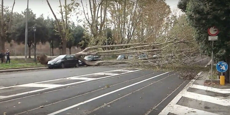 Maltempo a Roma