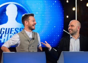 Alessandro Cattelan e Roberto Saviano