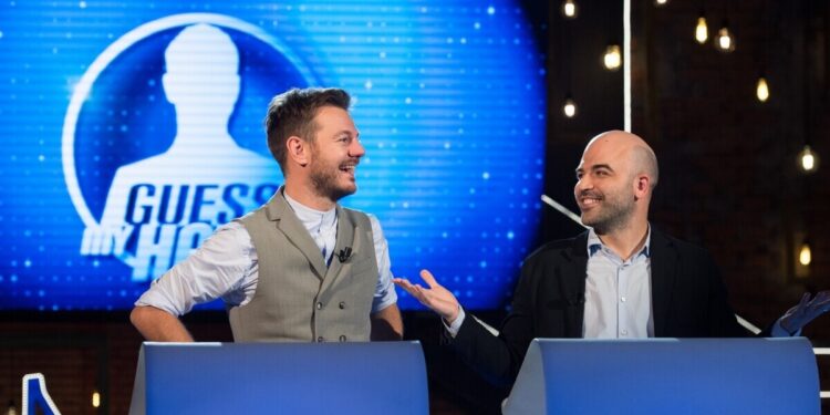 Alessandro Cattelan e Roberto Saviano