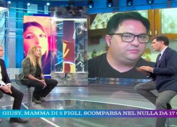 Roberta Bruzzone e Tiberio Timperi a La Vita in Diretta