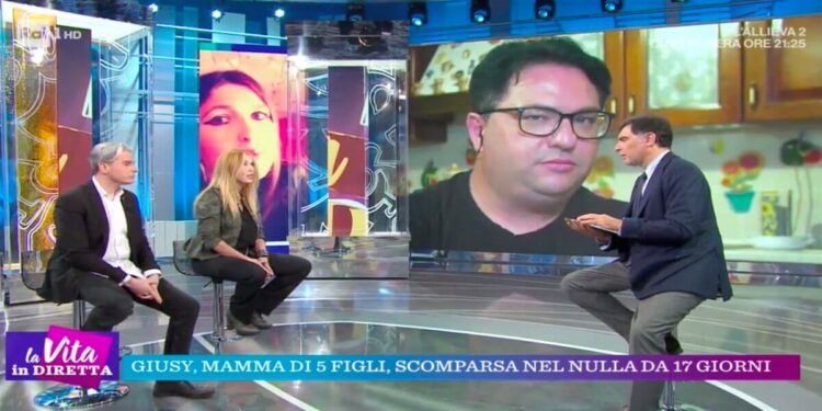 Roberta Bruzzone e Tiberio Timperi a La Vita in Diretta