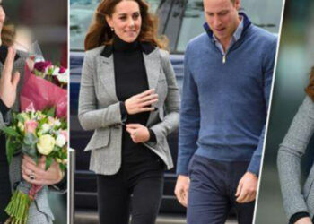 Kate Middleton effusioni col Principe William