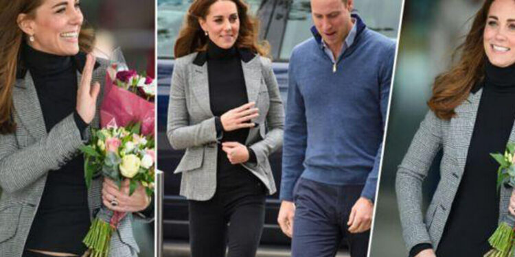 Kate Middleton effusioni col Principe William