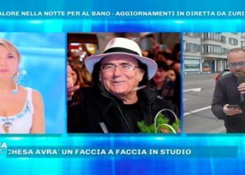 Barbara d'Urso e il giallo del malore di Al Bano Carrisi