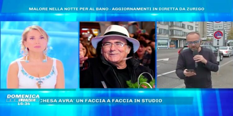 Barbara d'Urso e il giallo del malore di Al Bano Carrisi