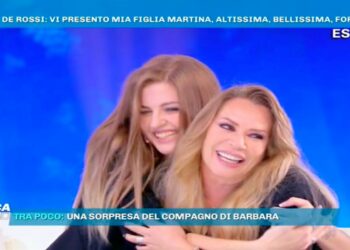 Martina Tesanovic, la figlia di Barbara De Rossi a Domenica Live