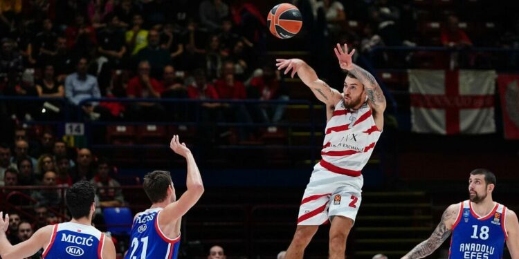 Diretta Milano Olympiacos, basket Eurolega 26^ giornata (Foto LaPresse)