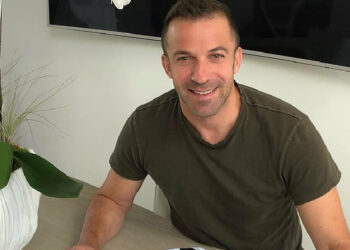 Alessandro Del Piero, scatto da Instagram