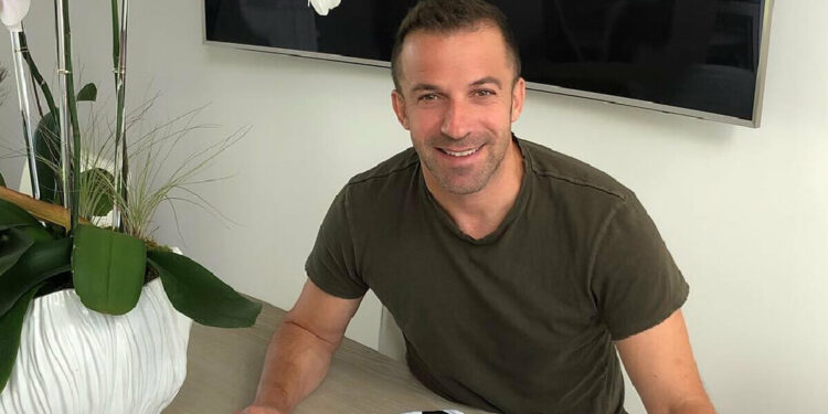 Alessandro Del Piero, scatto da Instagram