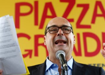 Nicola Zingaretti a Piazza Grande