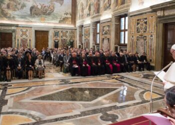 Papa Francesco in udienza