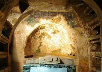 Le catacombe di San Gaudioso a Napoli (Foto catacombedinapoli.it)