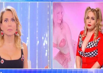 Lisa Fusco e Barbara d'Urso a Pomeriggio 5