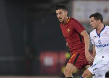 Lorenzo Pellegrini, centrocampista della Roma (Foto LaPresse)