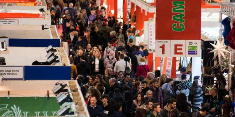 Un padiglione dell'Artigiano in Fiera