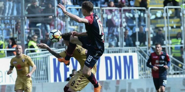 Nicolò Barella, centrocampista del Cagliari (Foto LaPresse)