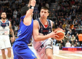 Video Fortitudo Bologna Reggio Emilia  (Foto LaPresse)