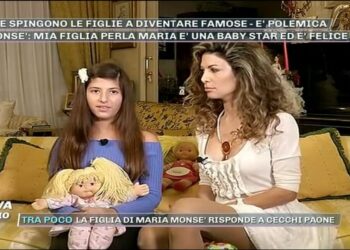 Perla Maria e Maria Monsè a Pomeriggio 5