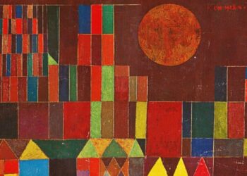 Paul Klee, Castello e sole, particolare (1928)