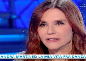 Alessandra Martines a Domenica In