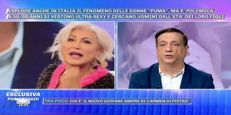 Lucia Bramieri e Angelo Perrone, lite a Pomeriggio 5