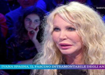 Ivana Spagna a La Vita in Diretta