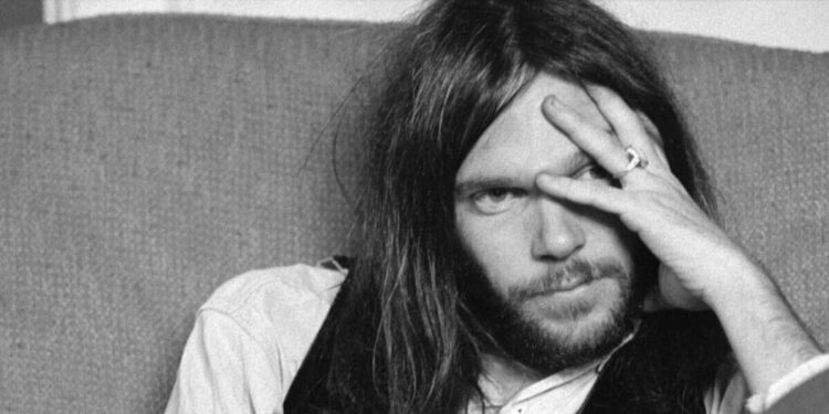 Neil Young nel 1976