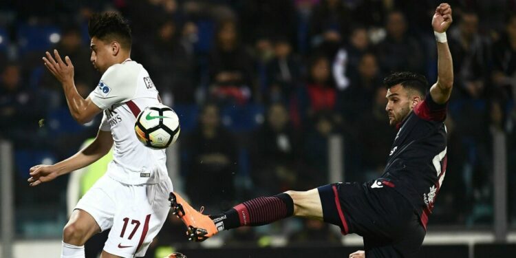 Cagliari Roma, Serie A 15^ giornata (Foto LaPresse)