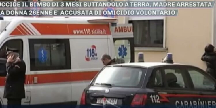 Mamma Catania uccide figlio, foto da Pomeriggio 5