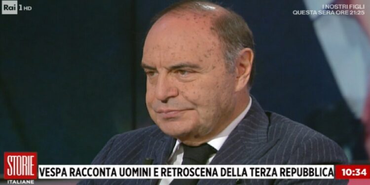 Chiamano Bruno Vespa il figlio, lui sarà padrino di Battesimo