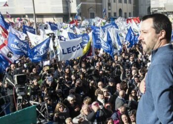 Matteo Salvini, leader Lega (LaPresse)