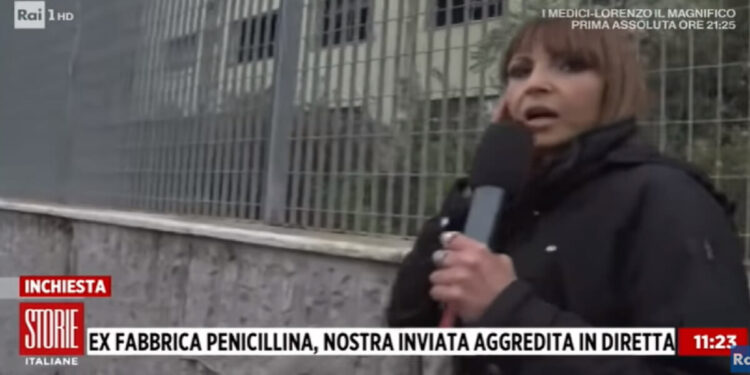 Roberta Spinelli, inviata di Storie Italiane