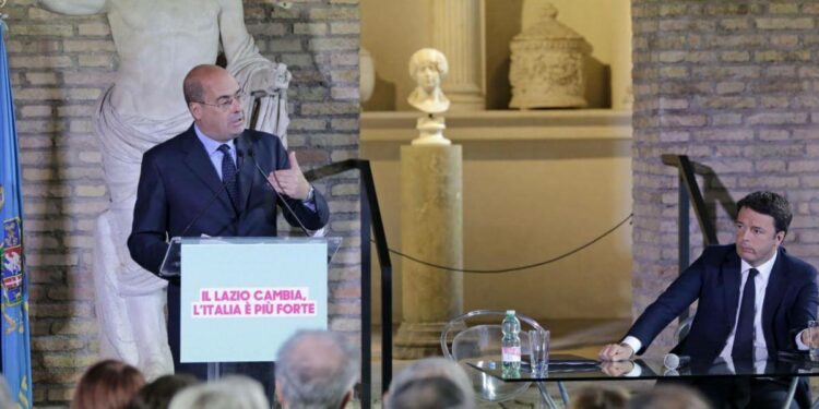 Zingaretti e Renzi