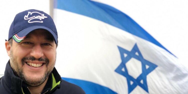 Ministro Salvini in Israele