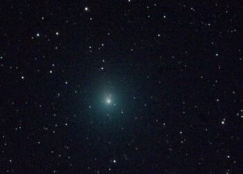 La cometa di Natale in cielo