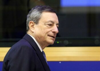 Mario Draghi, presidente della Bce dal 2011 al 2019 (LaPresse)