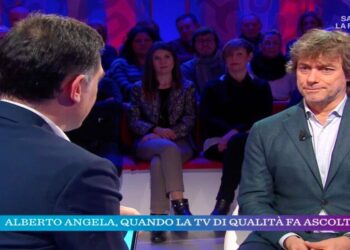 Alberto Angela a La Vita in Diretta