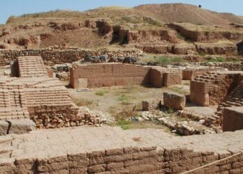 Le rovine di Ebla (foto dal web)