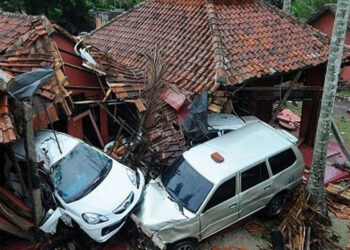 Tsunami in Indonesia