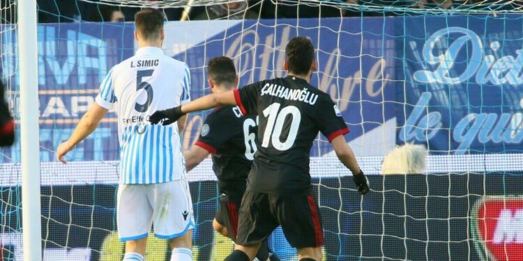 Calhanoglu Spal Milan