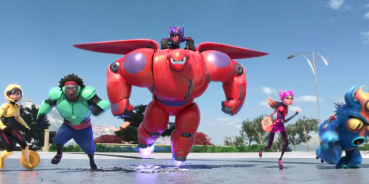 Big Hero 6, immagine Bam Smack Pow, scena film