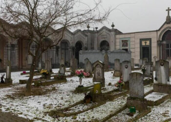 Cimitero Stroppiana dove è stato commesso il fatto