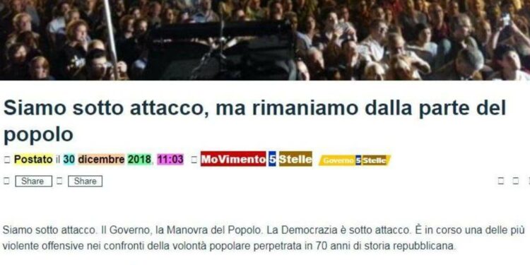 Post Blog M5s