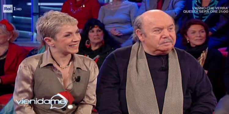 Lino Banfi e la figlia Rosanna a Vieni da me