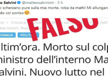 Matteo Salvini morto