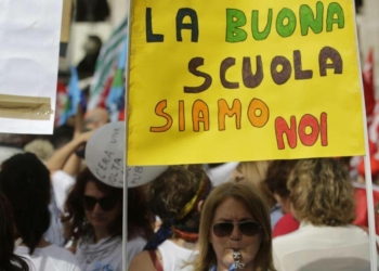 Protesta contro la Buona Scuola