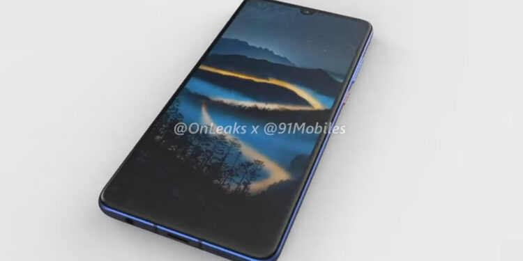 Huawei P30: video render apparso in rete