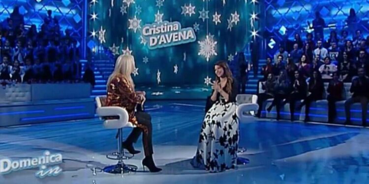 Cristina D'Avena a Domenica In